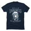 hello darkness my old friend tee shirt